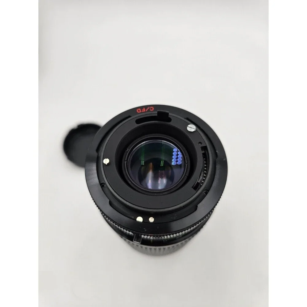 Vintage Hanimex Lens 70-210MM‎ F3.5-4.5 Macro Zoom Covers Case Box For Canon FD